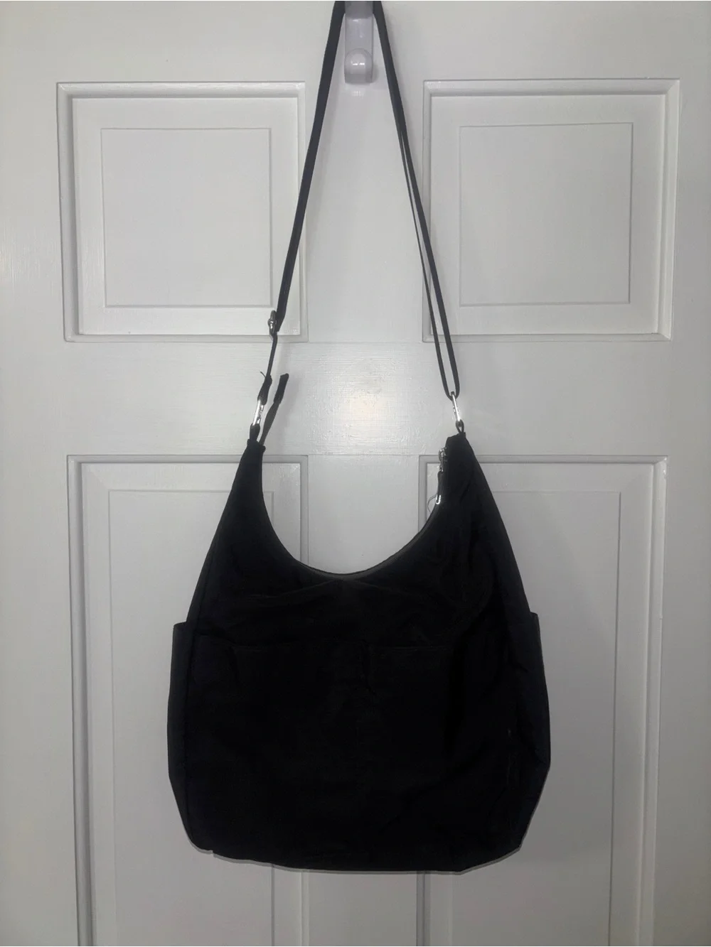 Baggallini Black Shoulder Hobo Bag